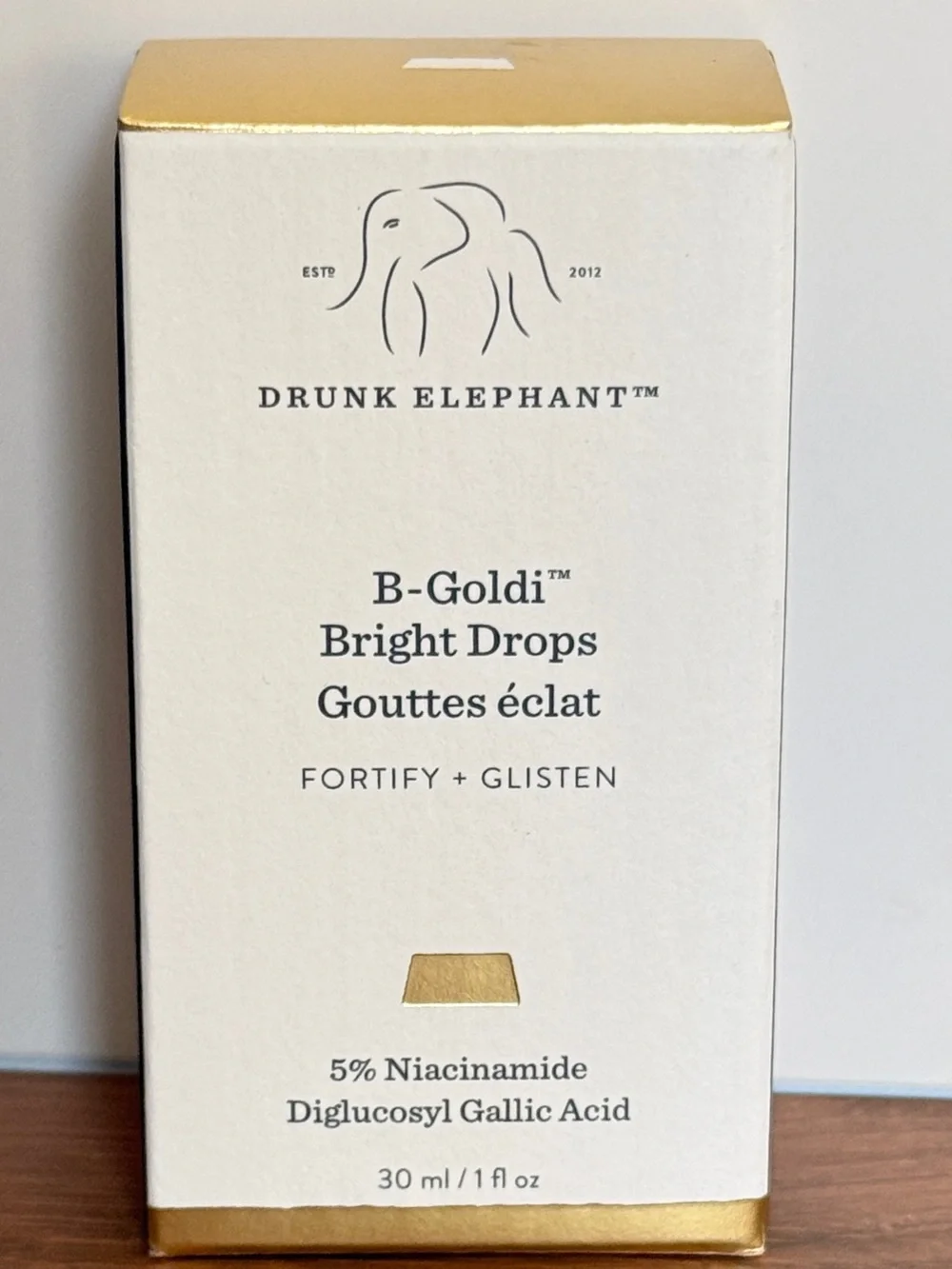 NEW Drunk Elephant B-Goldi Bright Drops 30ml | Full Size | Niacinamide Serum